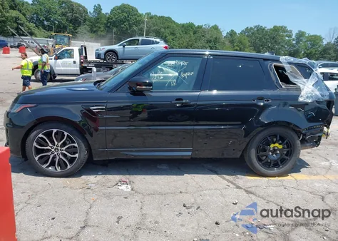 2019 Land Rover Range Rover Sport Hse из США, поврежденный, VIN SALWR2RV3KA828818